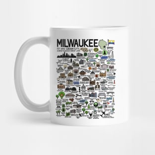 Milwaukee Map Mug